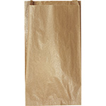 Påse plan med invik 2kg brun 1000st