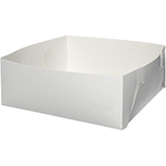 Konditorikartong 100st 32x32x12 cm Vit