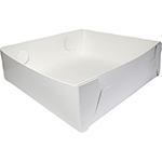 Konditorikartong 100st 30x30x12 cm Vit