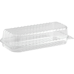 Landgångsform med hänglock  220 280x120x70 mm Klar