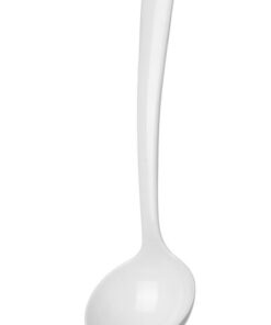 Såssked - 0.07 L plast vit - L235mm