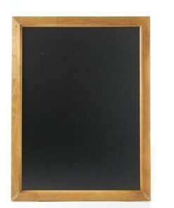 Griffeltavla svart vägg - 600x800mm