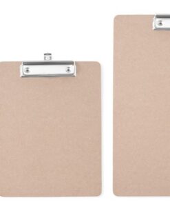 Skrivplatta trä med klämma