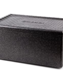 Thermolåda Svart 40l ink lock EPP 600x400x285mm