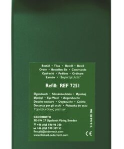 Vägghållare ögondusch Cederroth