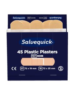 Plåster Plast 1-hjälpentavla 6 pack 6036