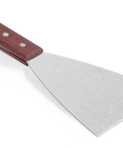 Stekskrapa 25cm trä handtag 100x251 Stainless