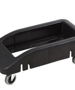 Vagn till återvinningskärl 60L svart