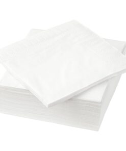 Servett 24cm 3 lags vit 2000st