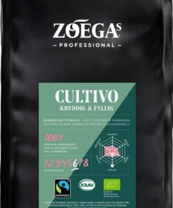 ZOÉGAS Cultivo 8x750 hela bönor (Fairtrade)