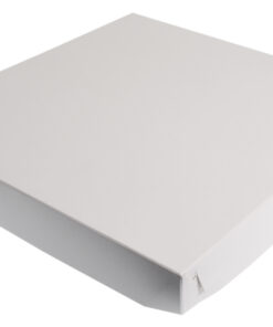 Tårtlock 32x32x4cm vit 100st