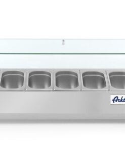 Kyldisplay GN 1/4 x7, Härdatglas