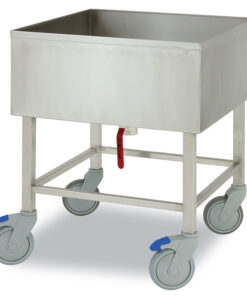 Bestickvagn rostfri för blötläggning