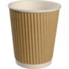 Pappmugg 350ml RW Brun 500st