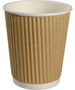 Pappmugg 350ml RW Brun 500st