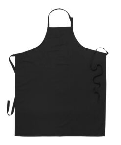 Bröstförkläde 75x95cm Svart