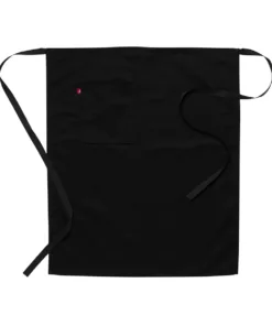 Midjeförkläde 100x50cm Svart