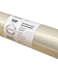Sopsäck Coex 125L Transparent 6x25st