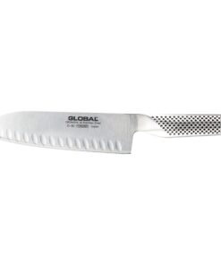 Global Santokukniv olivslipad 18 cm