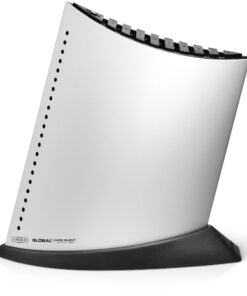 Global Knivblock vit 9 +1