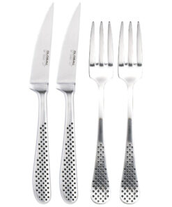 Global Bestick 2 gaffel, 2 kniv