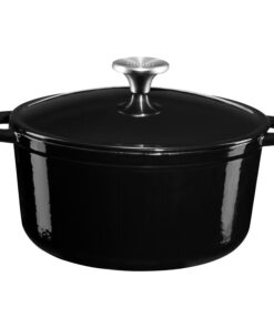 Gjutjärnsgryta 4L Svart