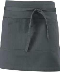 Midjeförkläde 100x50cm Grå